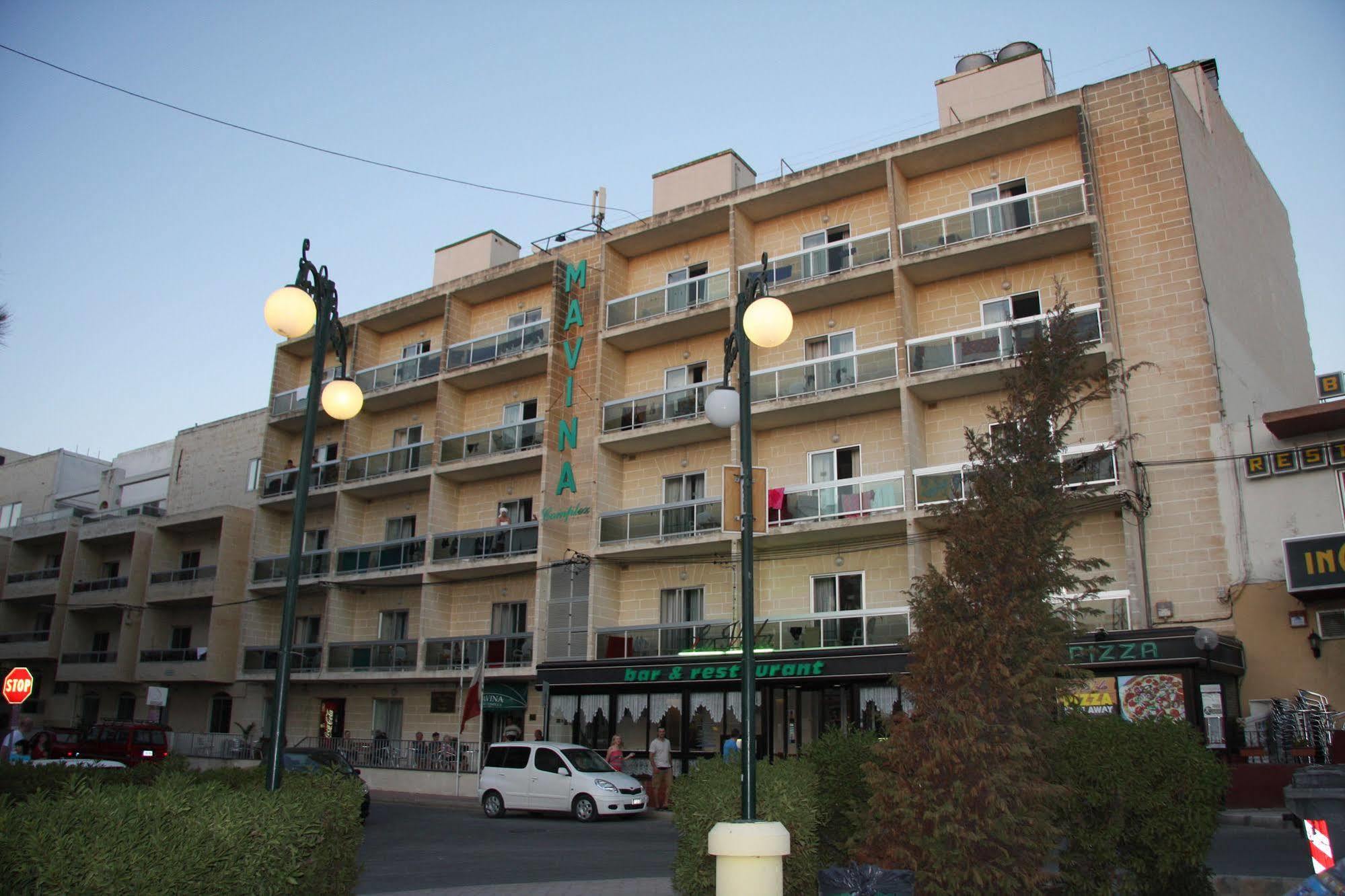 Mavina Hotel & Apartments Buġibba Exteriér fotografie